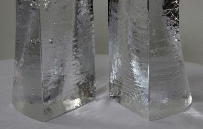  Kosta Boda AB Kosta Boda Art Glass Candle Holders