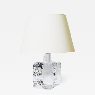  Kosta Boda AB Mod Crystal Lamp by Karl Bengt Eug n Edenfalk for Kosta