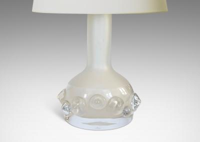  Kosta Boda AB Pair of Table Lamps by Ove Sandeberg for Kosta