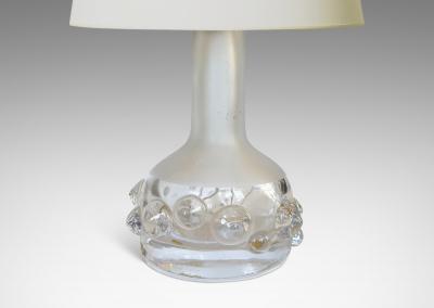  Kosta Boda AB Pair of Table Lamps by Ove Sandeberg for Kosta