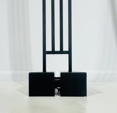  Kovacs Pair of Floor Lamps Torchieres by Robert Sonneman for George Kovacs USA 1987