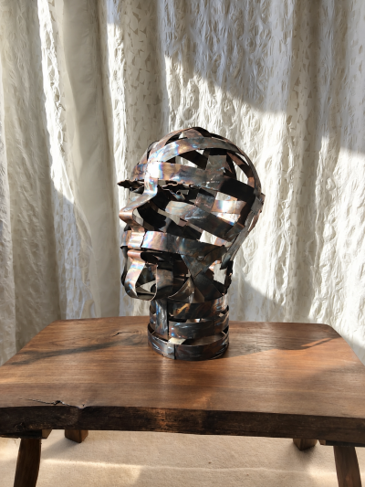  Kraftwerk Welded Steel Sculpture J zsef Szab Trash Works Industrial 2024