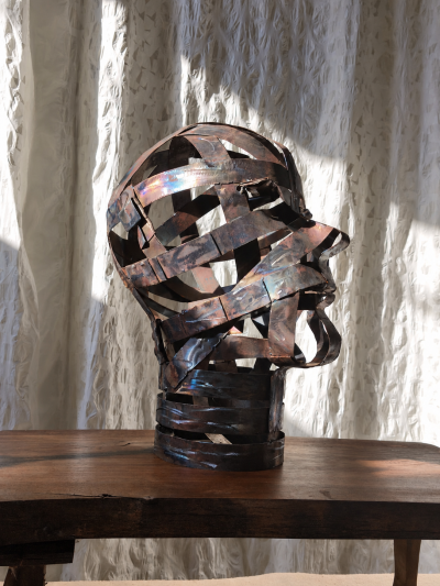  Kraftwerk Welded Steel Sculpture J zsef Szab Trash Works Industrial 2024