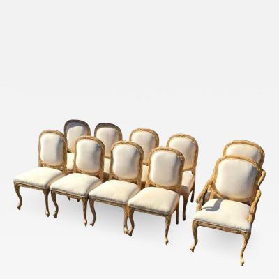  Kreiss Kreiss Luxury Designer Dining Chairs Set of 10