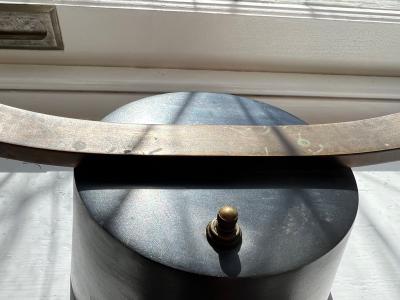  Kurt Versen MODERNIST MID CENTURY DOUBLE SHADE LAMP