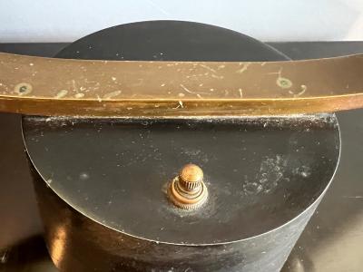  Kurt Versen MODERNIST MID CENTURY DOUBLE SHADE LAMP