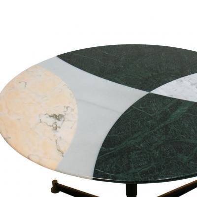  L A Studio L A Studio Contemporary Modern Marble Circular Dining Table