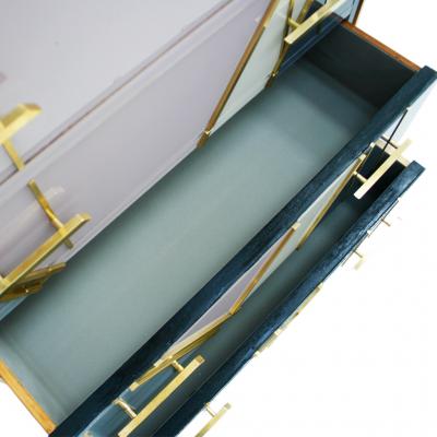  L A Studio L A Studio Mid Century Modern Murano Glass Italian Sideboard