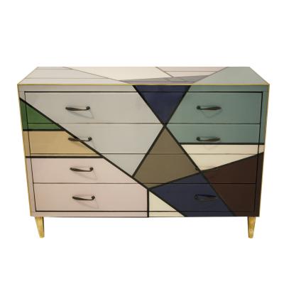  L A Studio L A Studio Mid Century Modern Murano Glass Sideboard Italy 1950s