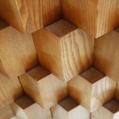  L A Studio L A Studio Oak Wood And Black Lacobel Glass Italian Sideboard