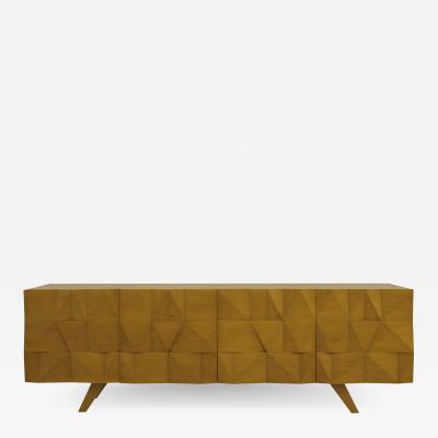  L A Studio Mid Century Modern Style Solid Wood Italian Sideboard Designed by L A Studio