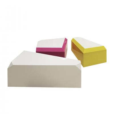  L A Studio Modular Coffee Table Made In Coloured Lacquered Wood With Gloss FInish