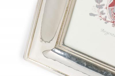  L Arte Dell Argento Mid Century Style Argento Silver Plated Frame