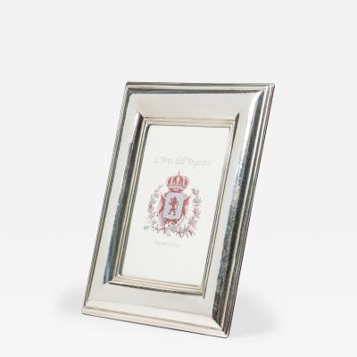  L Arte Dell Argento Mid Century Style Argento Silver Plated Frame