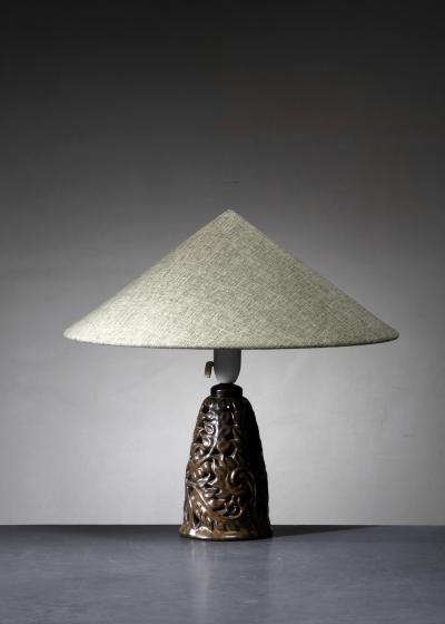  L Hjorth Keramik Hjorth ceramic table lamp