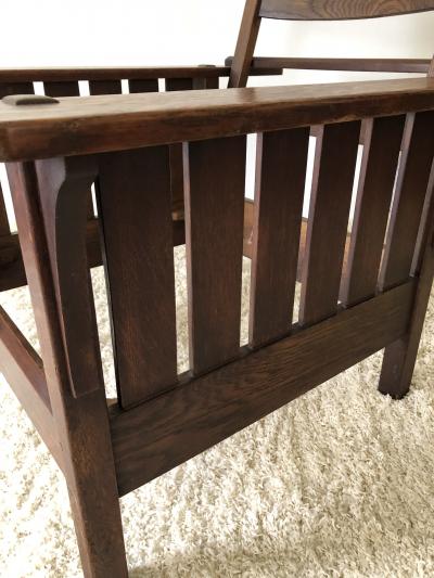 L JG Stickley L JG Stickley Morris Chair arts and crafts