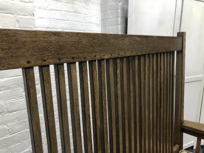  L JG Stickley L and J G Stickley Oak Arts Crafts Mission Bench