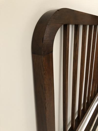  L JG Stickley Stickley Rare Arts and crafts Oak Full size bed