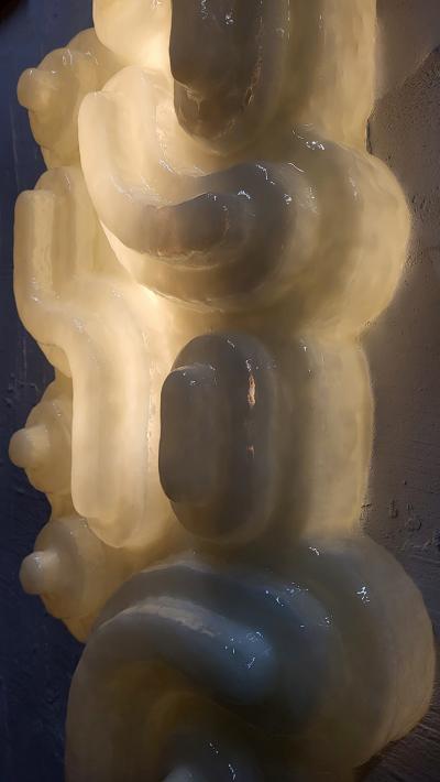  LAS NIMAS ANACRONOS pair of wall light sculptures