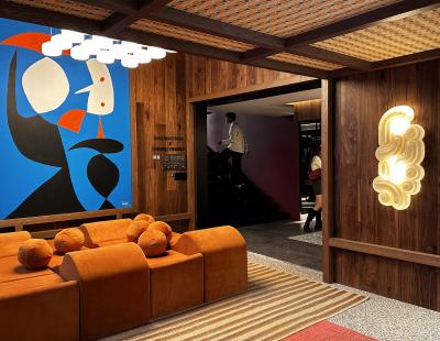  LAS NIMAS ANACRONOS pair of wall light sculptures