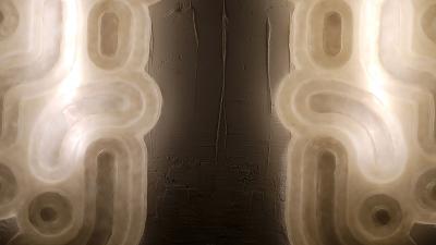  LAS NIMAS ANACRONOS wall light sculpture single piece