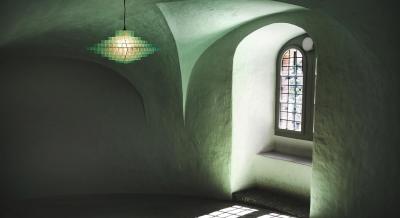  LAS NIMAS ARCHAE 411 VERDE pendant enlightened sculpture