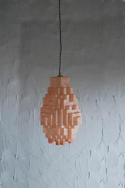  LAS NIMAS ARCHAE 412 PINK pendant enlightened sculpture