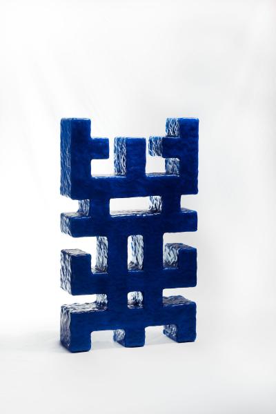 LAS NIMAS BLUE LLAVES KEYS Sculpture