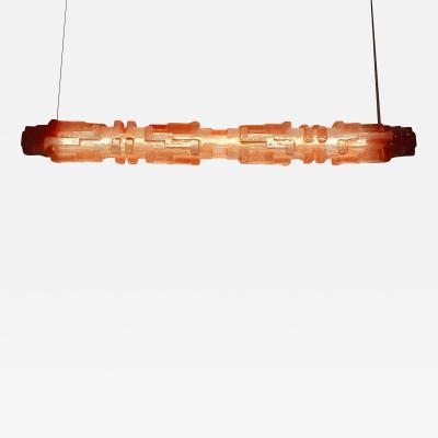  LAS NIMAS IB RICA ROSA elongated pendant light elightended sculpture