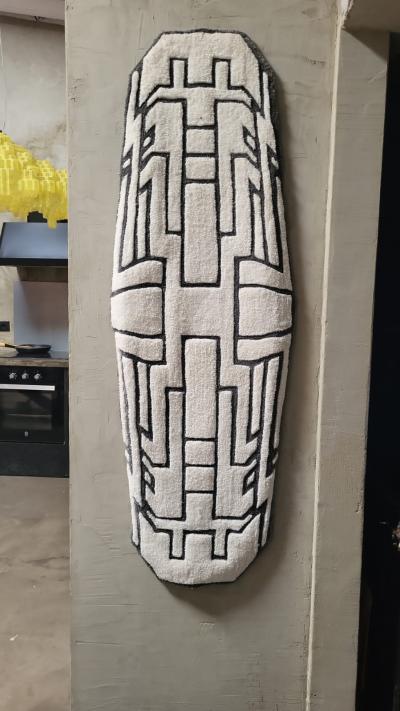  LAS NIMAS LUX NIGRA tapestry floor piece