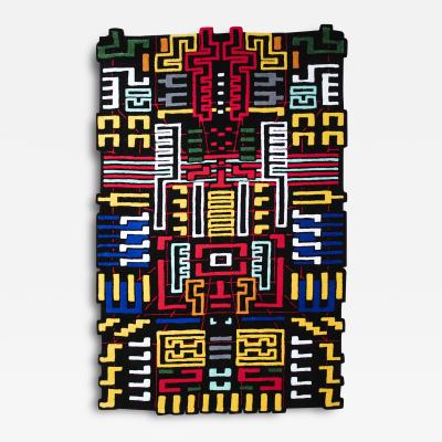  LAS NIMAS VIA COSMICA hand tufted rug or wall hanging