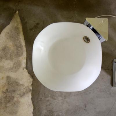  LUCI Set of two Italian floor lamps space age by Luci mod 440