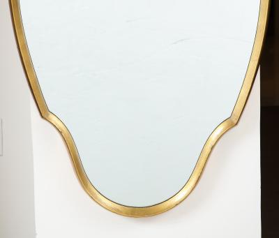  La Barge 1960s Mid Century Modern Gold Leaf Mirror In the Style Of La Barge
