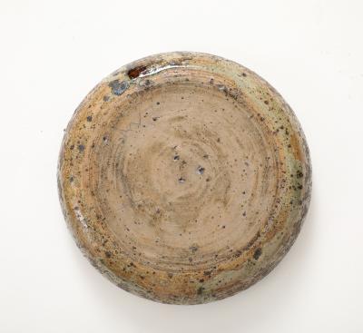  La Borne Potters Large La Borne Ceramic Low Bowl France C 1950 60 s