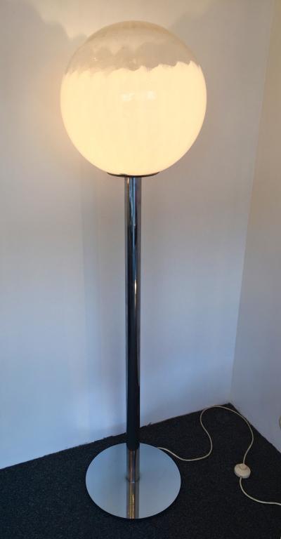  La Murrina Murano Floor Lamp by La Murrina Murano Glass Italy 1970s