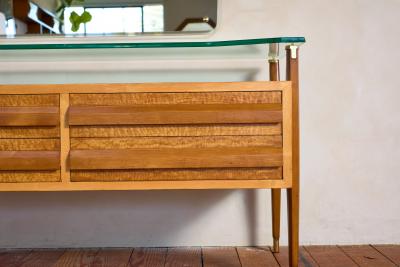  La Permanente Mobili Cant Dresser with Mirror by La Permanente Mobili Cant 