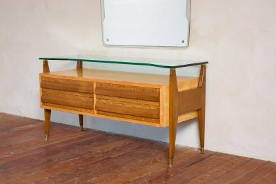  La Permanente Mobili Cant Dresser with Mirror by La Permanente Mobili Cant 