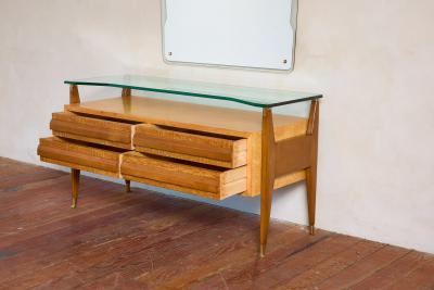  La Permanente Mobili Cant Dresser with Mirror by La Permanente Mobili Cant 