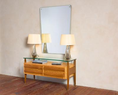 La Permanente Mobili Cant Dresser with Mirror by La Permanente Mobili Cant 