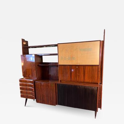  La Permanente Mobili Cant ITALIAN MID CENTURY HIGH STYLE BAR CABINET