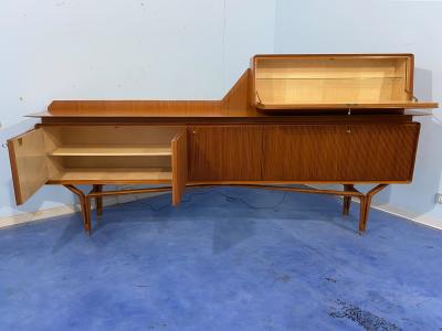  La Permanente Mobili Cant Italian Midcentury Sideboard by Consorzio Esposizione Mobili di Cant 1950s