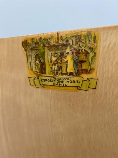  La Permanente Mobili Cant Italian Midcentury Sideboard by Consorzio Esposizione Mobili di Cant 1950s