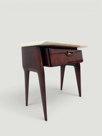  La Permanente Mobili Cant Mid Century Bedside Tables or Night Stands by La Permanente Mobili Cant 1950s