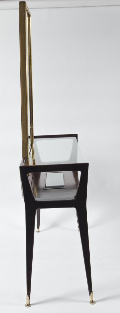  La Permanente Mobili Cant Mid Century Console With Mirror by Cantu Mobili