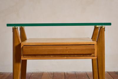  La Permanente Mobili Cant Nightstands by La Permanente Mobili Cant 