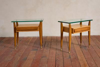  La Permanente Mobili Cant Nightstands by La Permanente Mobili Cant 