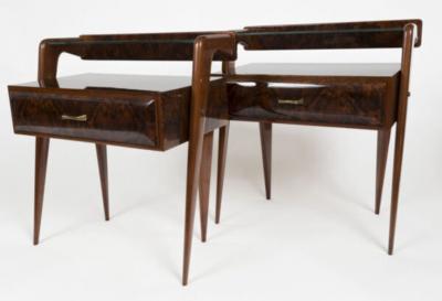  La Permanente Mobili Cant Pair of Italian Mid Century Bedside Tables