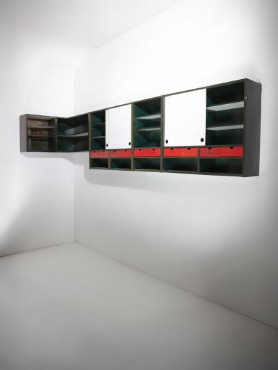  La Rinascente Bermuda Wall Cabinets by Cristiani Menna for La Rinascente