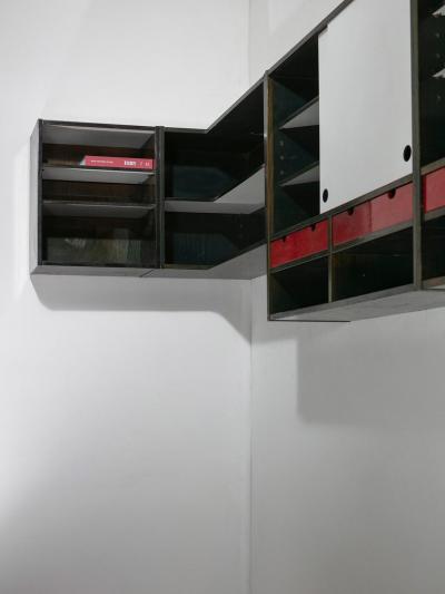  La Rinascente Bermuda Wall Cabinets by Cristiani Menna for La Rinascente