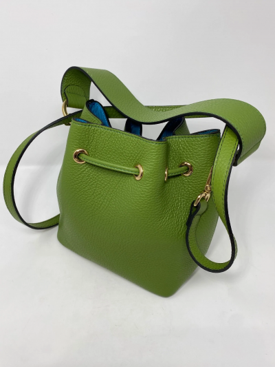 Laetitia Bucket Green Blue Handbag by Laetitia